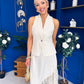 Norma Lace Detailed Waistcoat & Skirt Set Yellow