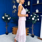 Norma Lace Detailed Waistcoat & Skirt Set Pink