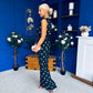 Melissa Polka Top & Trouser Set Black
