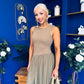 Tobi Sleeveless Detailed Midi Dress Khaki