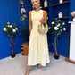 Tobi Sleeveless Detailed Midi Dress Yellow