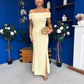 Lois Bardot Occasion Maxi Dress Yellow