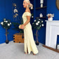 Lois Bardot Occasion Maxi Dress Yellow