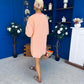 Ester T-shirt Mini Dress Dress Pink Yellow