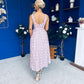 Delilah Detailed Occasion Midi Dress Pink