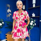 Meg Frill Detail Mini Dress Rouge