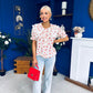 Gina Lace Trim Blouse Floral