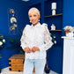 Emelia Embellished Lace Blouse White