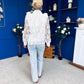 Emelia Embellished Lace Blouse White