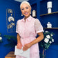 Kensley Lace Top & Skirt Set Baby Pink