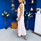 Rita Lace Trim Top & Skirt Set Pwr Pink