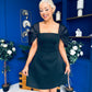 Dakota Detailed Occasion Mini Dress Black