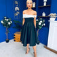 Maxine Detailed Occasion Dress Monochrome