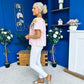 Paulette Embroidered Top Pink