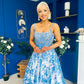 Isadora Embellished Occasion Maxi Dress Blue