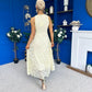 Catalina Detailed Lace Occasion Dress Yellow