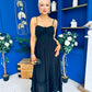 Delaney Bodice Detail Occasion Dress Black