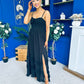 Delaney Bodice Detail Occasion Dress Black