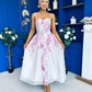 Jennifer Strappy Occasion Dress Floral White