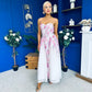 Jennifer Strappy Occasion Dress Floral White