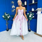 Jennifer Strappy Occasion Dress Floral White
