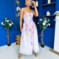 Jennifer Strappy Occasion Dress Floral White