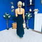 Felicity Halterneck Midi Dress Black