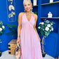 Felicity Halterneck Midi Dress Pink