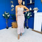 Katia Detailed Top & Skirt Set Pink