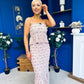 Katia Detailed Top & Skirt Set Pink