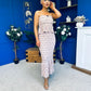 Katia Detailed Top & Skirt Set Pink