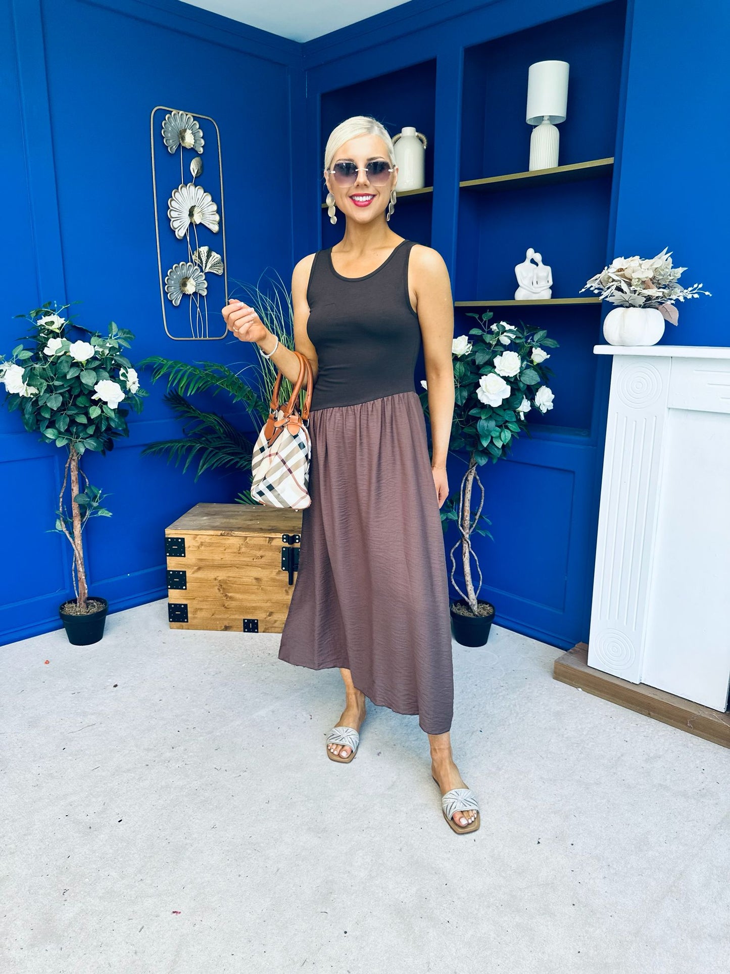 Dorris Detailed Midi Dress Coco