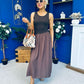 Dorris Detailed Midi Dress Coco