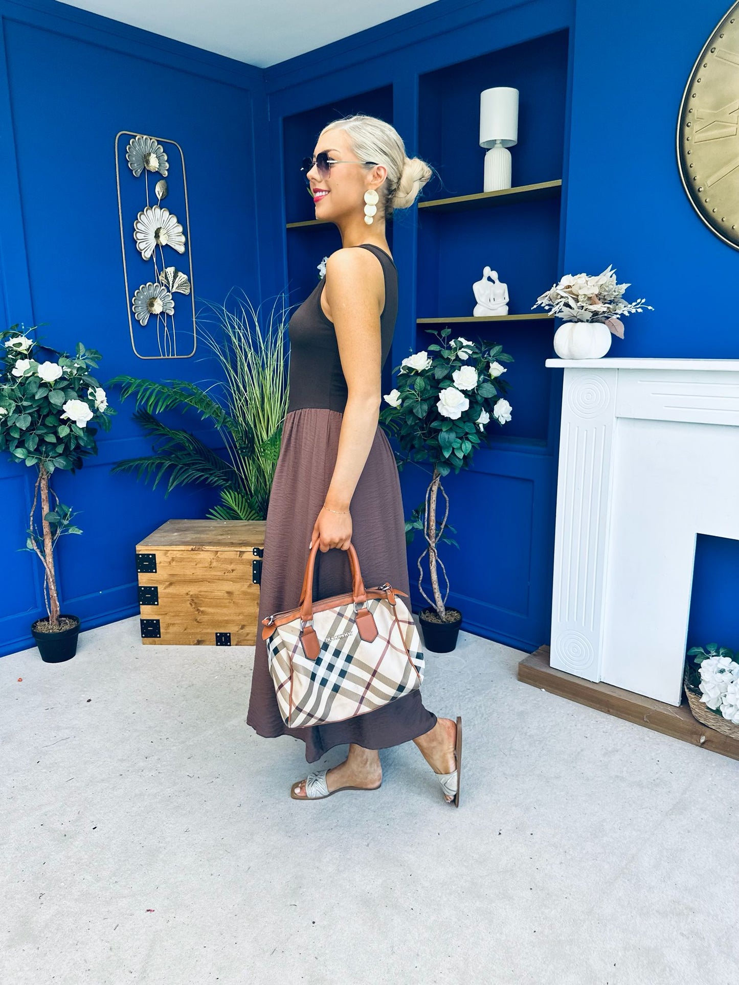 Dorris Detailed Midi Dress Coco