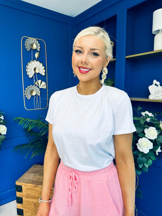 Calandra Casual Top White