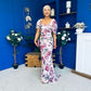 Melanie Detailed Occasion Dress Floral