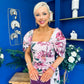 Melanie Detailed Occasion Dress Floral