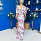 Melanie Detailed Occasion Dress Floral