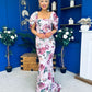Melanie Detailed Occasion Dress Floral