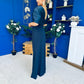 Meadow Detailed Occasion Dress Navy