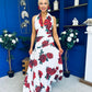 Silvia Halterneck Occasion Dress Rose