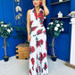Silvia Halterneck Occasion Dress Rose