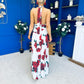Silvia Halterneck Occasion Dress Rose