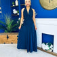 Diane Halterneck Occasion Dress Navy