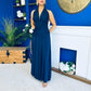Diane Halterneck Occasion Dress Navy