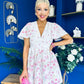 Alish Embroidered Mini Dress Floral White
