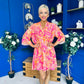 Tamara Para Mini Dress Dress Paisley Coral