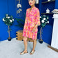 Tamara Para Mini Dress Dress Paisley Coral