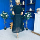 Allie Lace Detail Occasion Dress Black