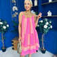Athena Para Midi Dress Dress Aztec Cerise